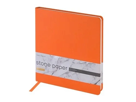 Еженедельник с каменной бумагой А5+ Carrara