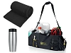 Набор для автомобиля с пледом, термокружкой в сумке для инструментов