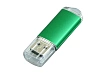 USB 2.0- флешка на 16 Гб с прозрачным колпачком